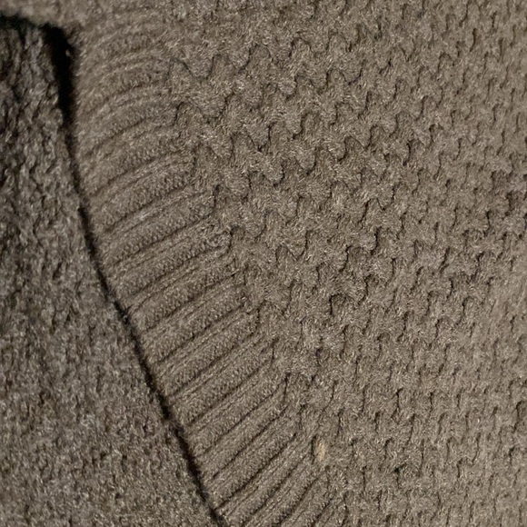 Moth Anthropologie Sweater Size Small Brown Poncho - Picture 5 of 10